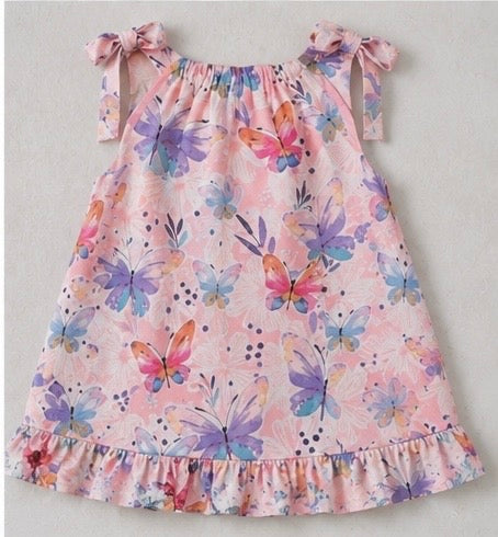 Butterfly Print Dress