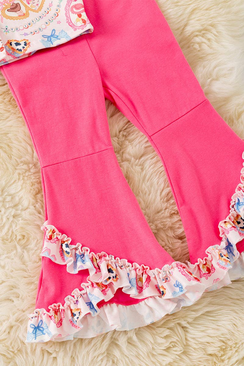 A story of toys multi printed girls 2 piece set